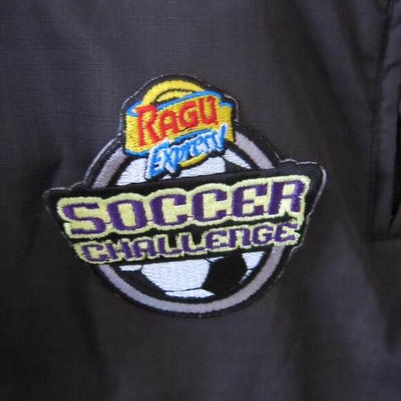 LL BEAN RAGU Express Soccer Challenge Hoodie Size XS/6 Kids Rain Polyester Black - Picture 2 of 13